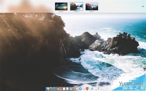 苹果MacOS系统怎么没为不同桌面设置独立壁纸?