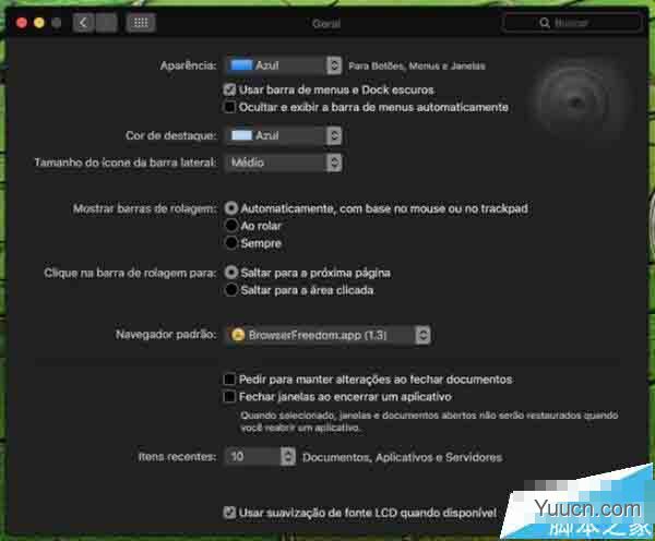 苹果macOS Sierra夜间模式截图曝光