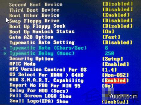 在BIOS中找到USB-HDD让电脑从U盘启动装系统