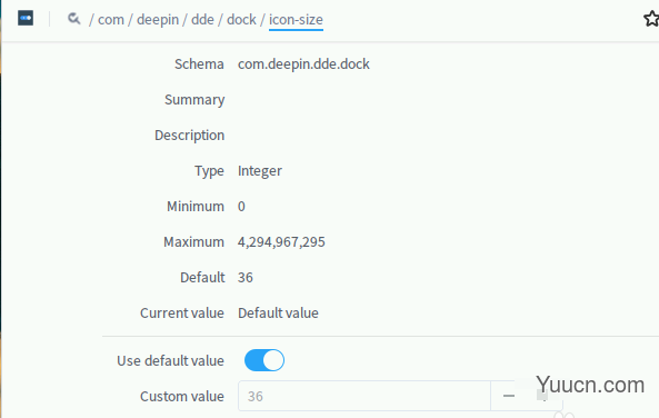 linux系统下dock栏图标怎么调整大小?