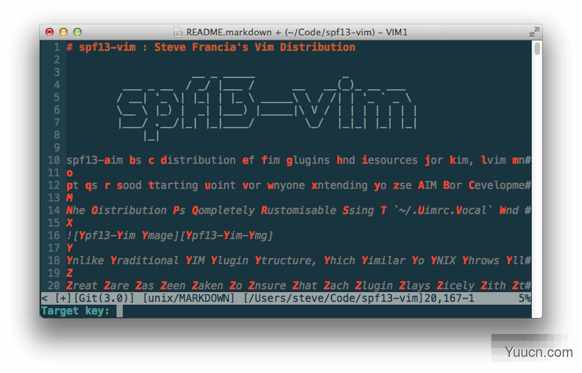 spf13-vim – Vim编辑器终极发布