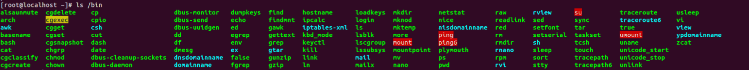 Linux /bin, /sbin, /usr/bin, /usr/sbin 区别