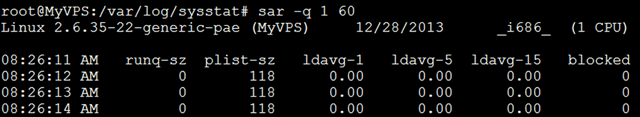 Linux下安装使用sar工具来获取系统运行状态