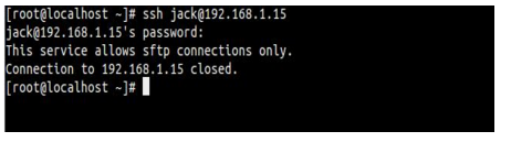 Linux下为不使用SSH的用户提供SFTP服务环境