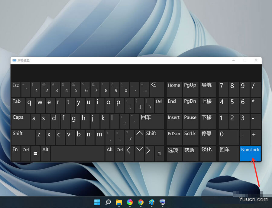 win11小键盘不能用怎么解决? win11小键盘无法使用的解决办法