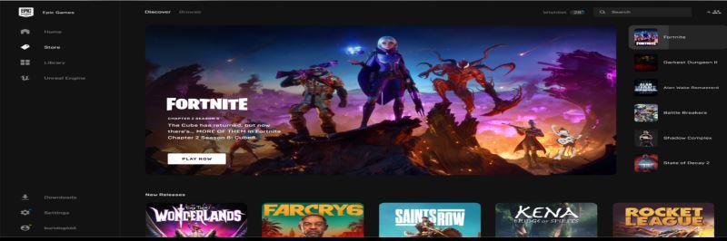 大型喜加一，微软 Win11 应用商店上架 Epic 游戏商城