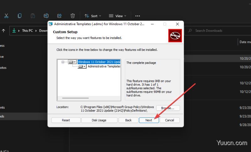 win11安装组策略编辑器ADMX模板的方法步骤