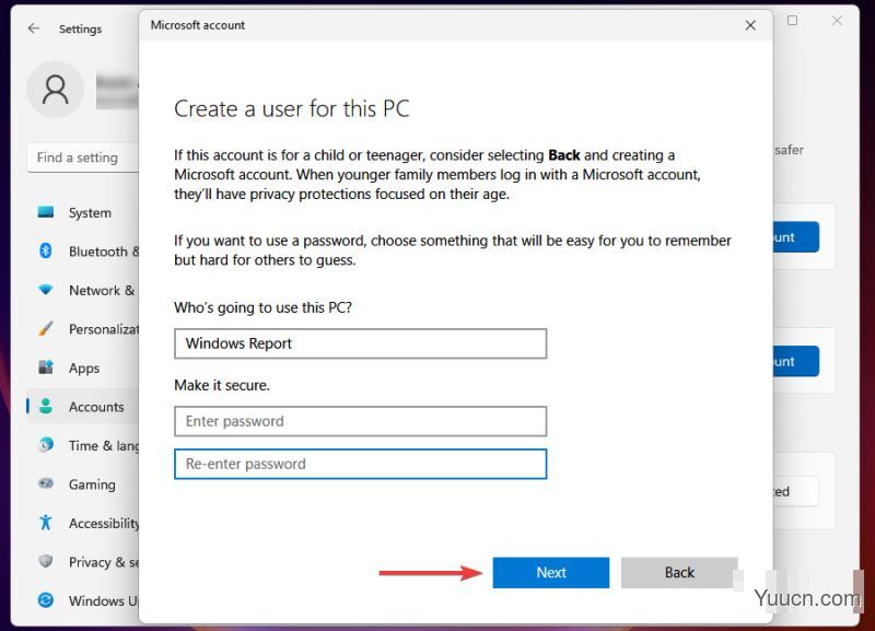 如何在Windows11上创建本地帐户？Win11上创建本地帐户详细图文步骤
