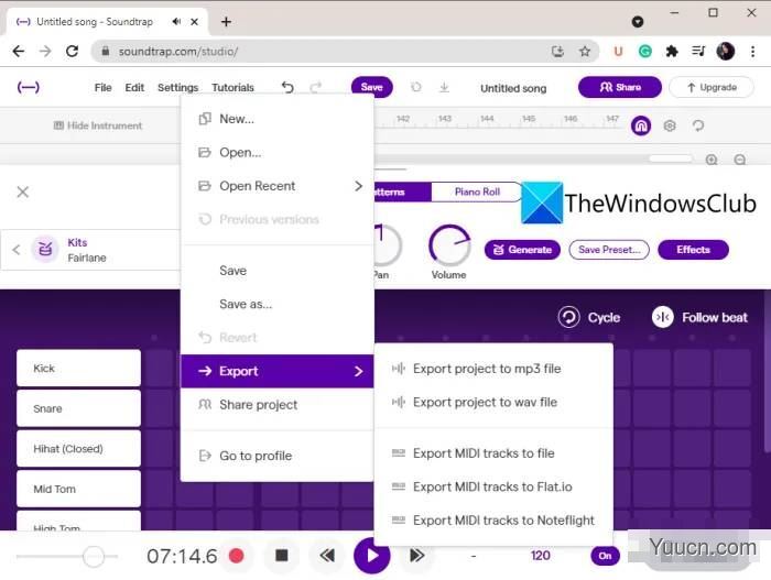 如何在Win11/10上创建自己的 Music Beats？