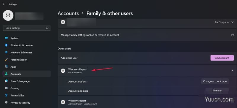 怎样从Win11中删除 Microsoft 帐户？Win11中删除Microsoft帐户详细步骤