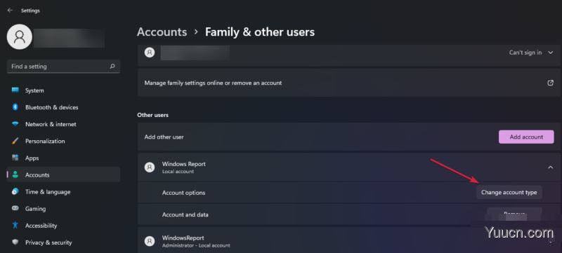 怎样从Win11中删除 Microsoft 帐户？Win11中删除Microsoft帐户详细步骤