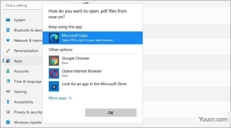 windows11怎么设置默认应用程序？win11更改默认应用程序方法