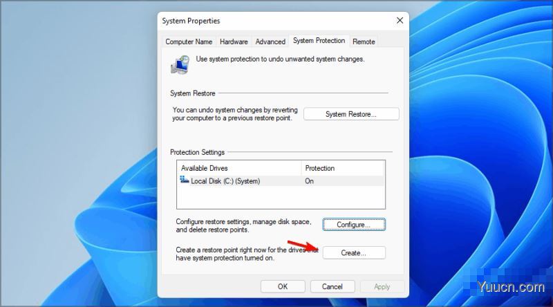 如何创建Win11还原点？win1设置还原点步骤