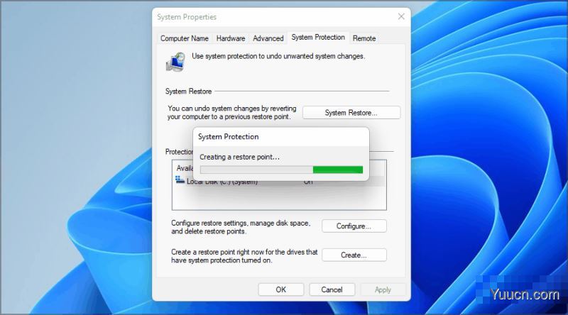 如何创建Win11还原点？win1设置还原点步骤