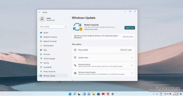 Win11 Build 22000.168 (KB5005191) 预览版发布(附更新内容汇总+安装)