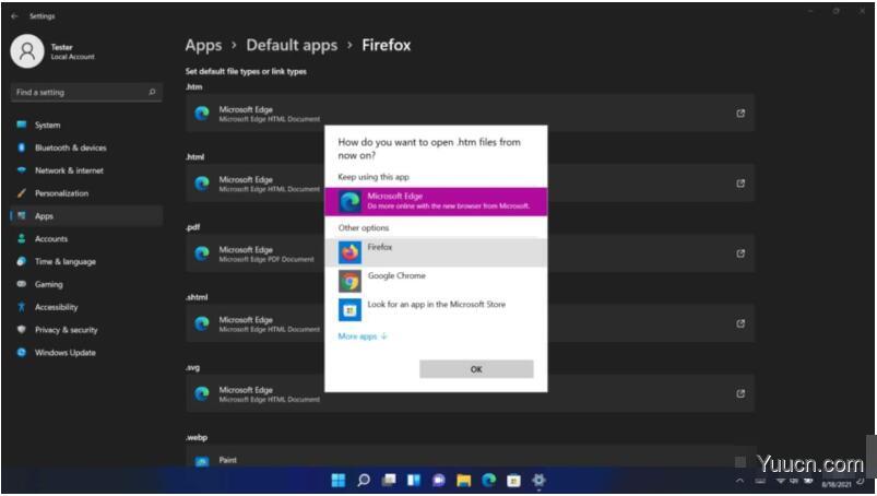 如何更改 Windows 11 上的默认浏览器
