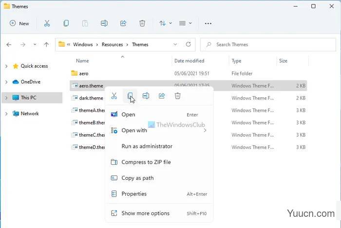 Win11怎么下载隐藏的AeroLite主题?
