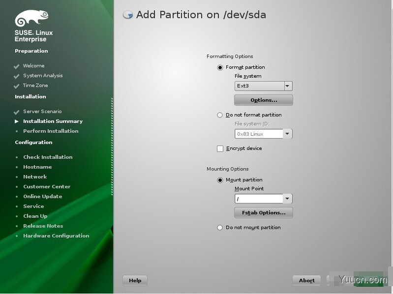 SUSE Linux Enterprise Server 11 SP3安装教程详解