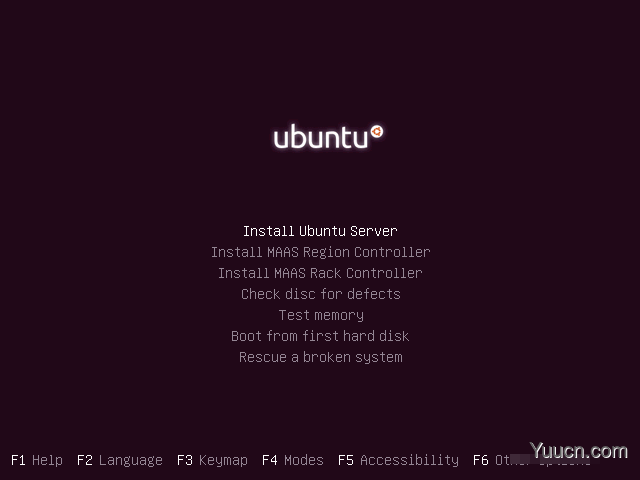 Ubuntu 16.04 Server Edition 英文版安装教程