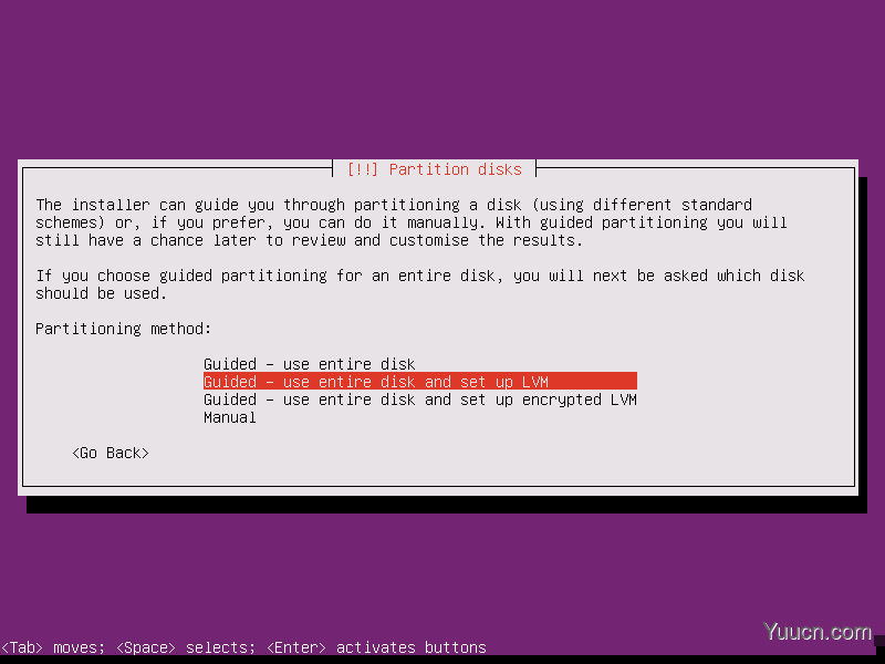 Ubuntu 16.04 Server Edition 英文版安装教程