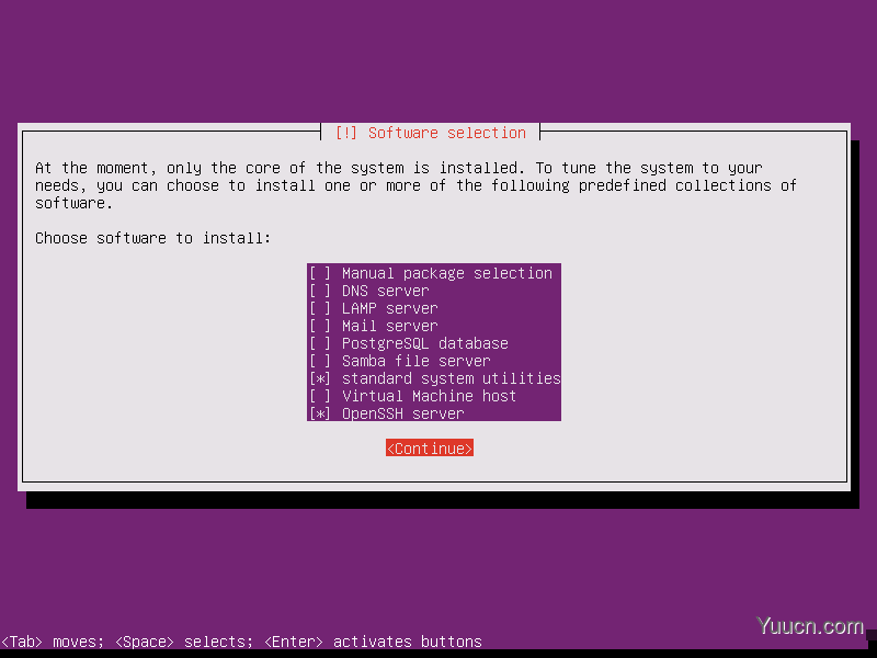 Ubuntu 16.04 Server Edition 英文版安装教程