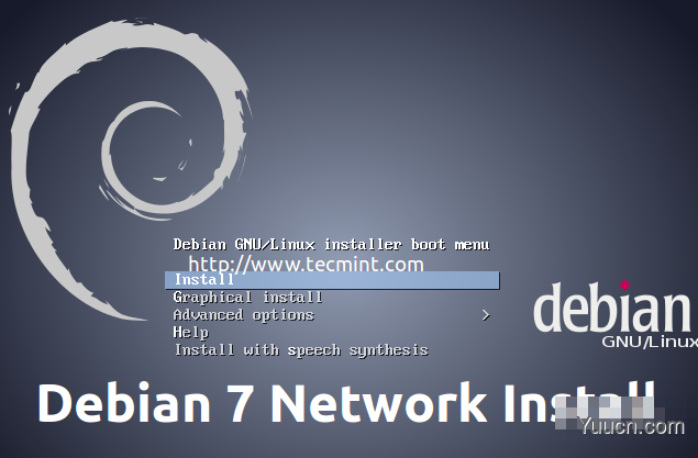 通过网络方式安装Debian 7（Wheezy）的图文教程