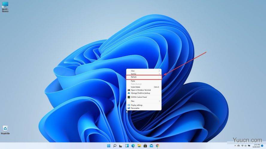Windows11系统怎么刷新? Win11显示刷新按钮的技巧
