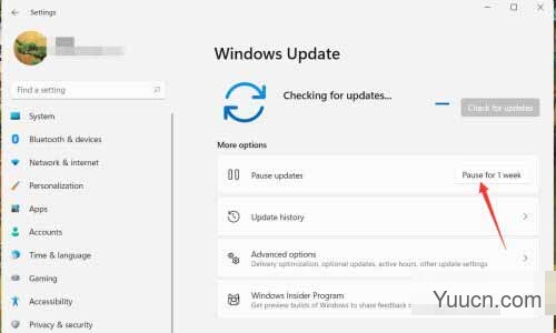 win11如何设置暂停更新?