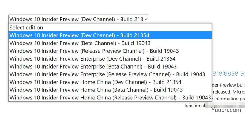 Win10 21H2 Build 21354 ISO 太阳谷官方镜像预览版下载