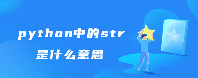 python中的str是什么意思
