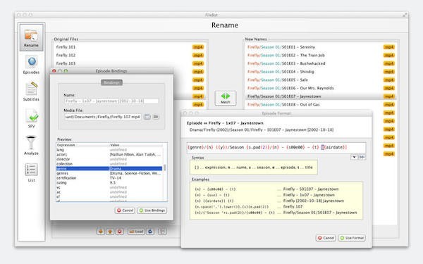 FileBot for Mac