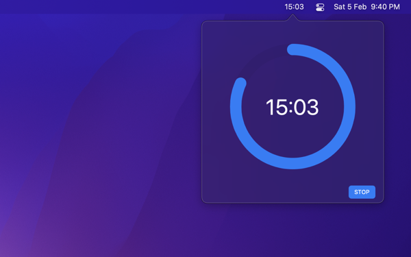 StopWhichTimer Mac版