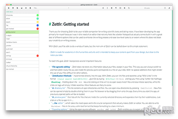 Zettlr Mac版