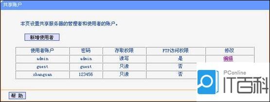 TP-Link无线路由器设置USB网络共享的方法