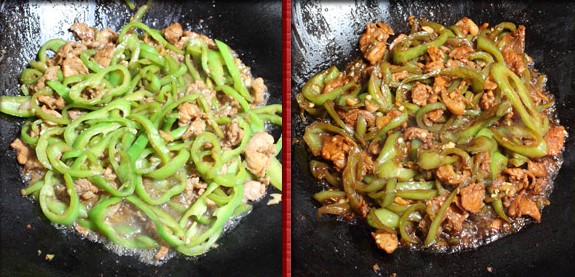 尖椒炒肉的做法(图文)