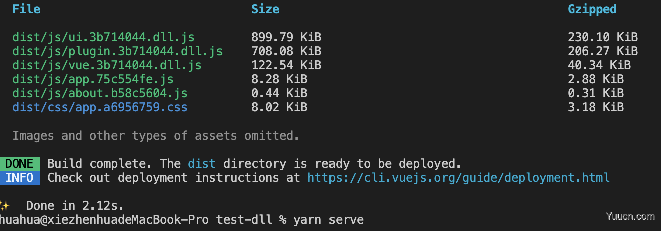 记 vue-cli-plugin-dll 使用，优化vue-cli项目构建打包速度