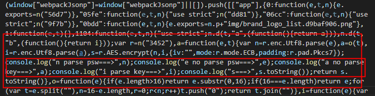 记一次前端CryptoJS AES解密