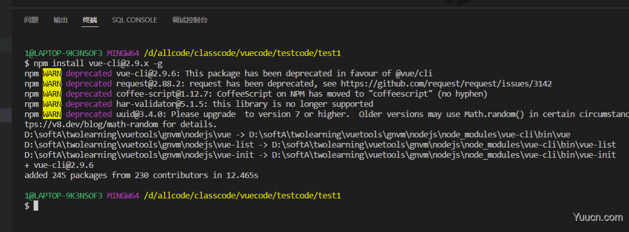 Vue框架零基础入门之拉取官方项目模版，引入必备工具vuex,router,package.json 等（详细图解，快速入门，附项目源码）