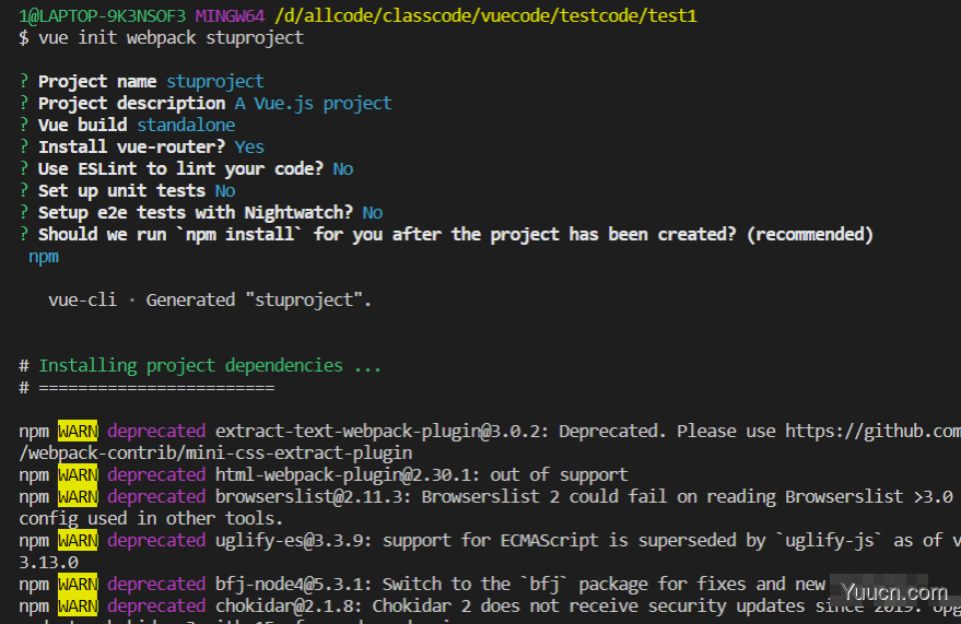 Vue框架零基础入门之拉取官方项目模版，引入必备工具vuex,router,package.json 等（详细图解，快速入门，附项目源码）