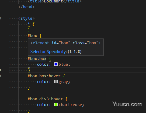 CSS 选择器以及优先级