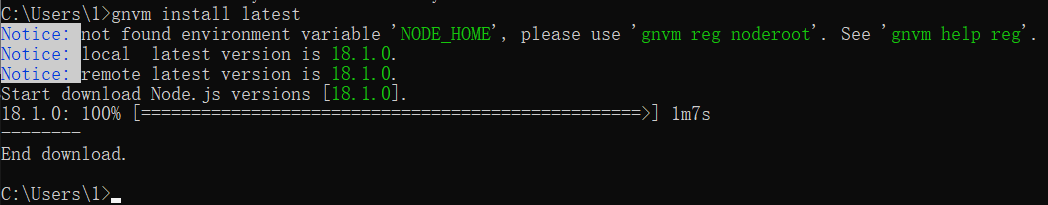 Node.js的多版本管理工具 gnvm(win环境)的详细安装教程（图解步骤、通俗易懂、亲测有效）