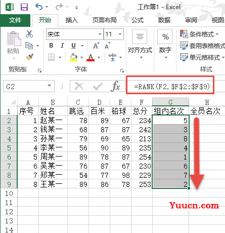 用好RANK函数 跨表排名不用愁 用好RANK函数 跨表排名不用愁