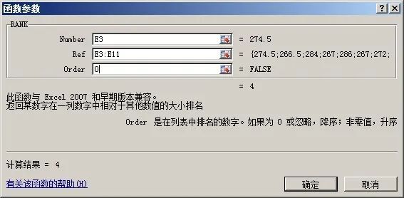 排名函数(Rank)的使用 排名函数(Rank)的使用