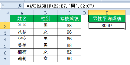 IF函数和她的姐妹们