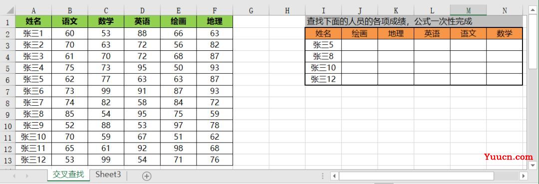 具有查找功能的函数,你会几个? 具有查找功能的函数,你会几个?