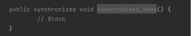 Java并发编程 | Synchronized原理与使用