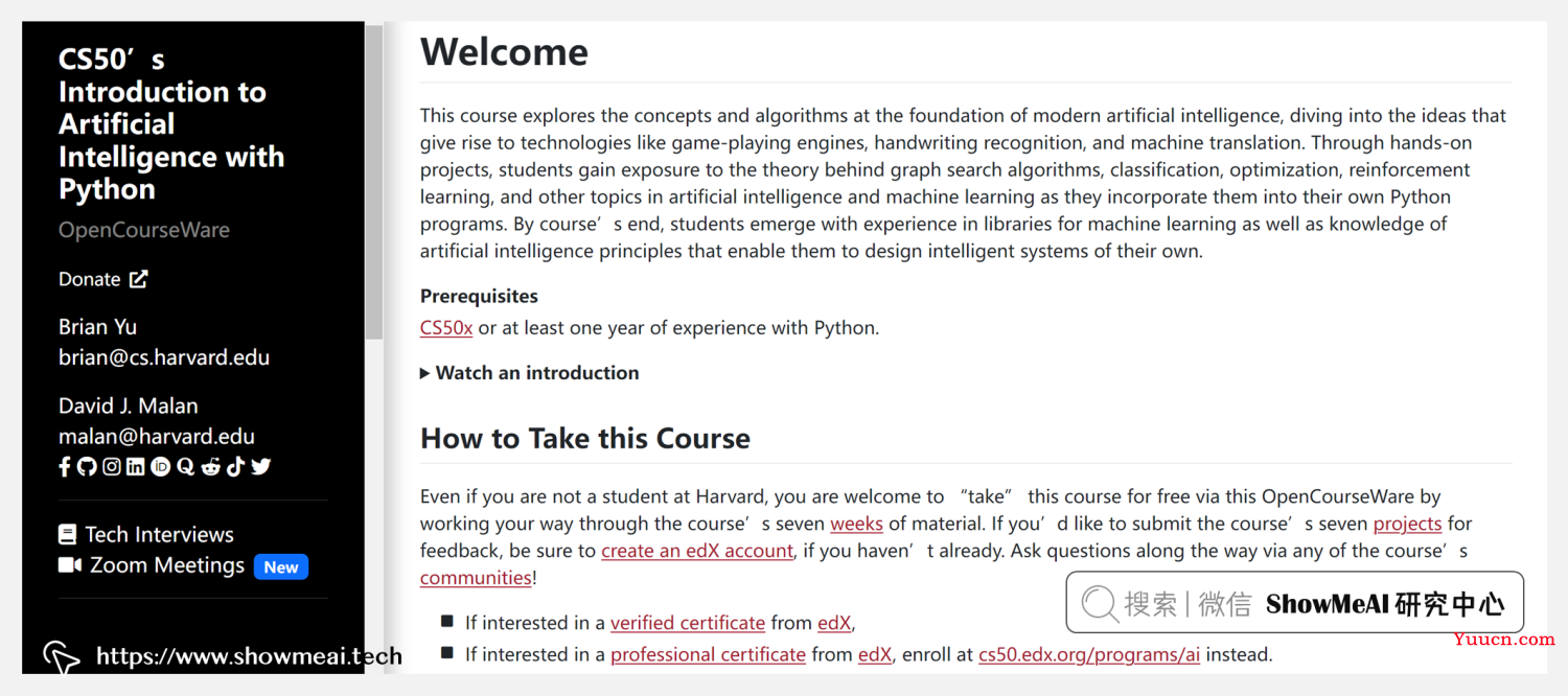 全球名校AI课程库(21)| Harvard哈佛 · Python人工智能入门课程『Introduction to Artificial Intelligence with Python』 全球名校AI课程库(21)| Harvard哈佛 · Python人工智能入门课程『Introduction to Artificial Intelligence with Python』