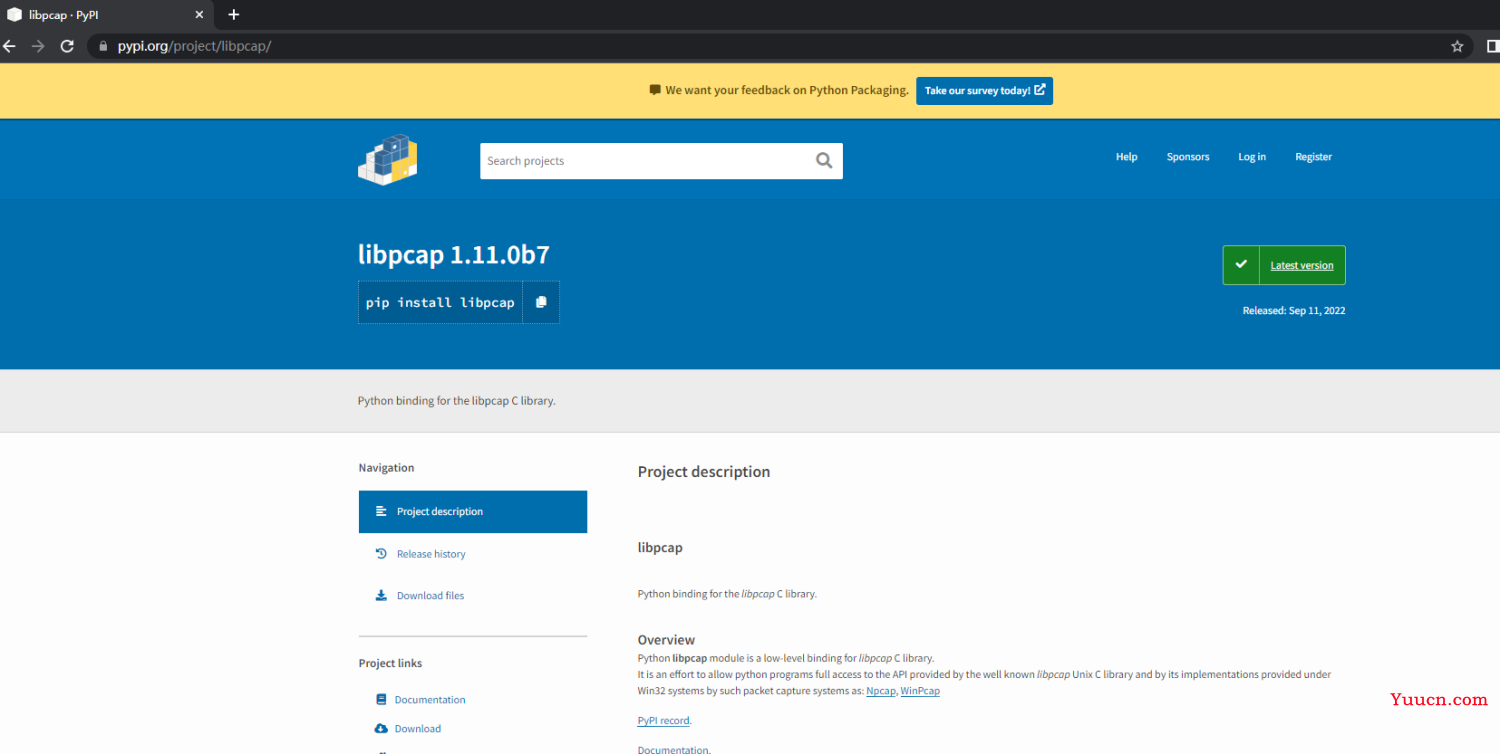 python3使用libpcap库进行抓包及数据处理 python3使用libpcap库进行抓包及数据处理