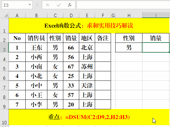复工后还在用Sum函数求和,那就真的Out了!