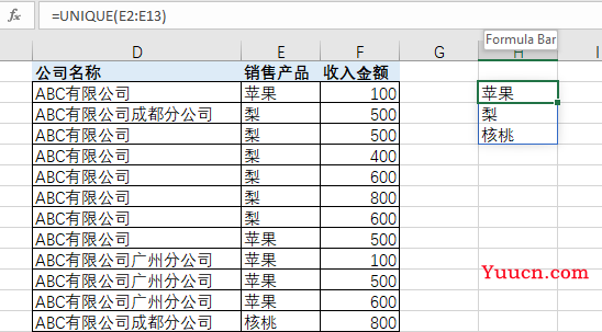 unique函数使用场景(一)